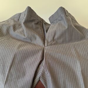 Banana Republic Gray Pinstripe Dress Pants